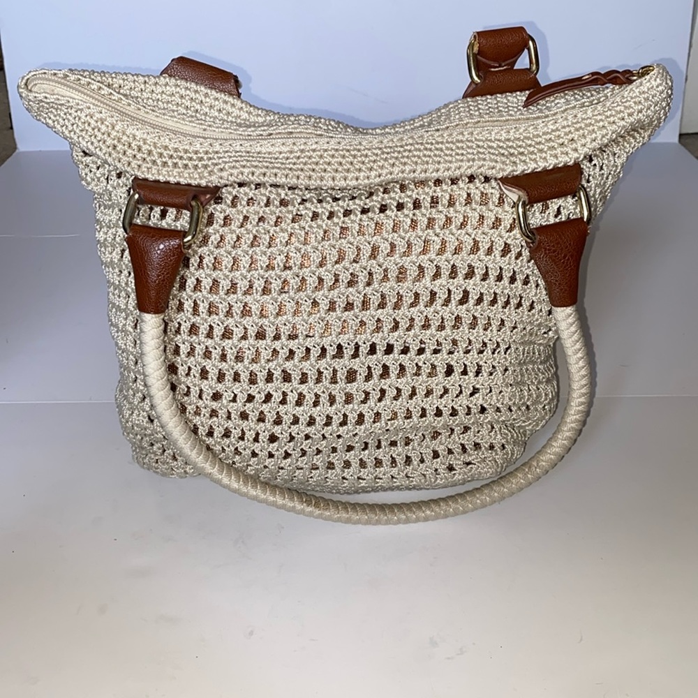 The Sak Hand-Crocheted Cambria Satchel